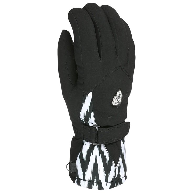 Level Gant Hero Women Glove Black White Présentation
