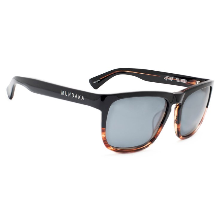 Mundaka Optic Lunettes de soleil Hectop Black Brown Tortoise Smoke Polarized Présentation