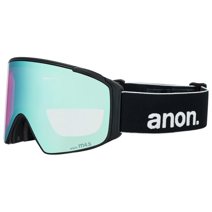 Anon Masque de Ski M4S Cylindrical MFI Black Perceive Variable Blue + Perceive Cloudy Pink Présentation