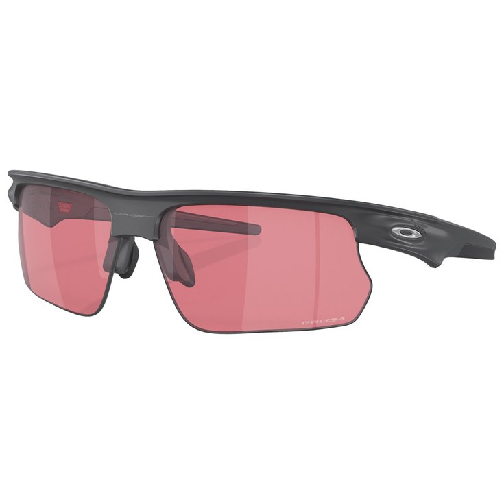 Oakley Lunettes de soleil Bisphaera Matte Carbon Prizm Dark Golf Présentation