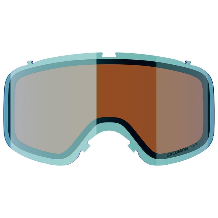 Salomon Ecran de masque Aksium 2.0 S Lens Multilayer Photo Blue Présentation