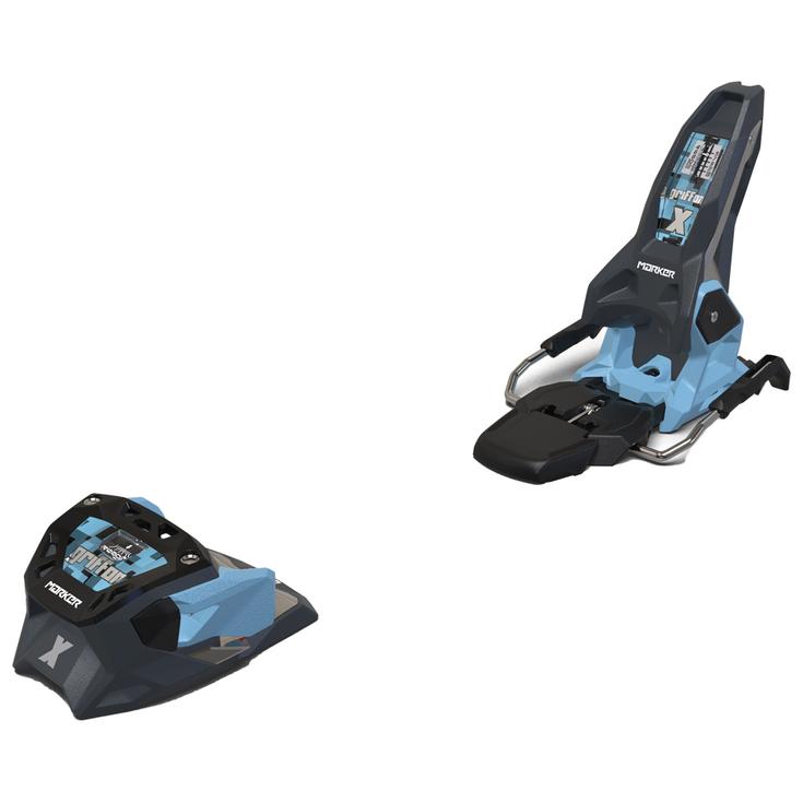 Marker Fix Ski Griffon X 13 120mm Graphite Light Blue Présentation