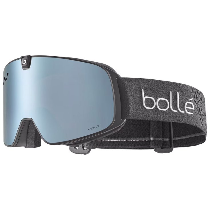 Bollé Masque de Ski Nevada Neo Black Matte Volt Ice Blue + Light Vermillon Blue Présentation