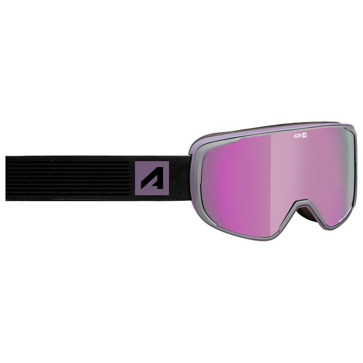 AZR Masque de Ski Snow Otg Violet Mat Violet Multicouche Présentation