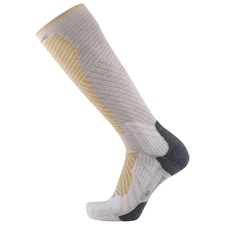 Therm-Ic Chaussettes Ski Eruption Speed Off White Asphalt Présentation