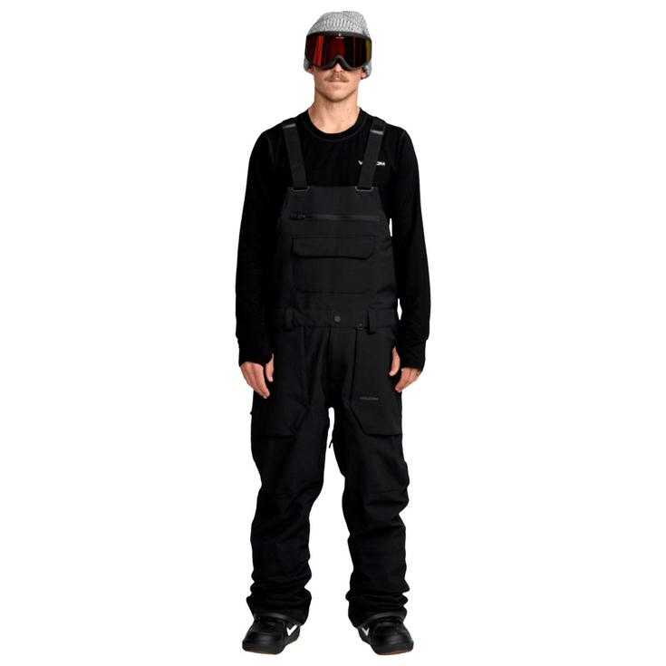 Volcom Pantalon Ski Roan Bib Overall Black Présentation