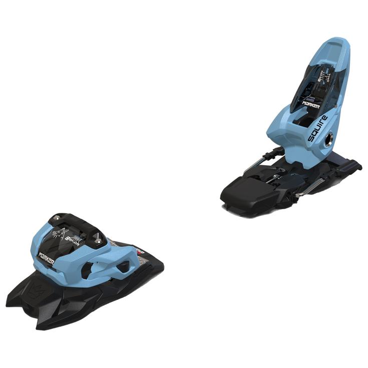 Marker Fix Ski Squire 11 90mm Light Blue Black Présentation