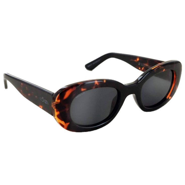 Moken Vision Lunettes de soleil Ivy Black Tortoise Grey Polarized Présentation