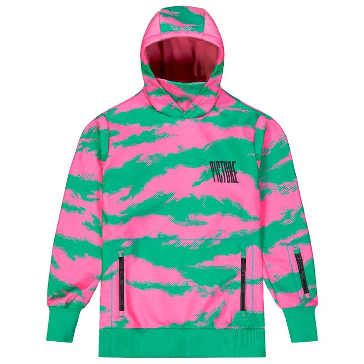 Picture Blouson Ski Parker Printed Retro Bliss Print Présentation
