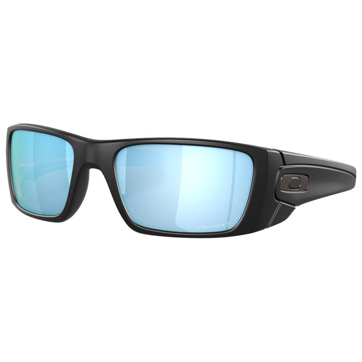 Oakley Lunettes de soleil Fuel Cell Matte Black Prizm Deep Water Polarized Présentation