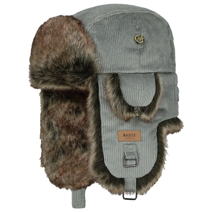 Barts Bonnet Rib Bomber Dark Celadon Présentation