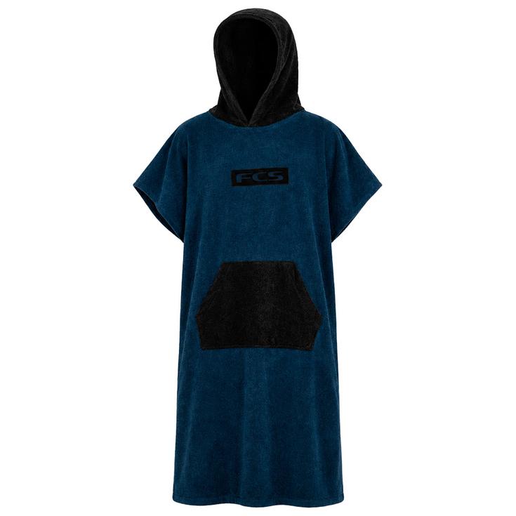 Fcs Poncho Surf Towel Black Présentation