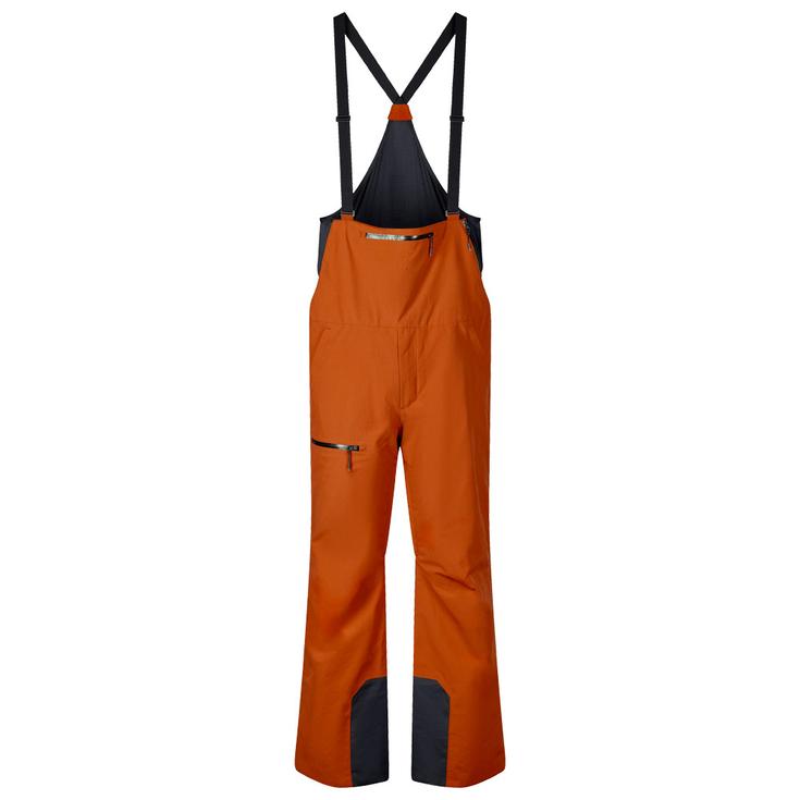 Rossignol Pantalon Ski Outerlimits Insulated Bib Glazed Ginger Présentation