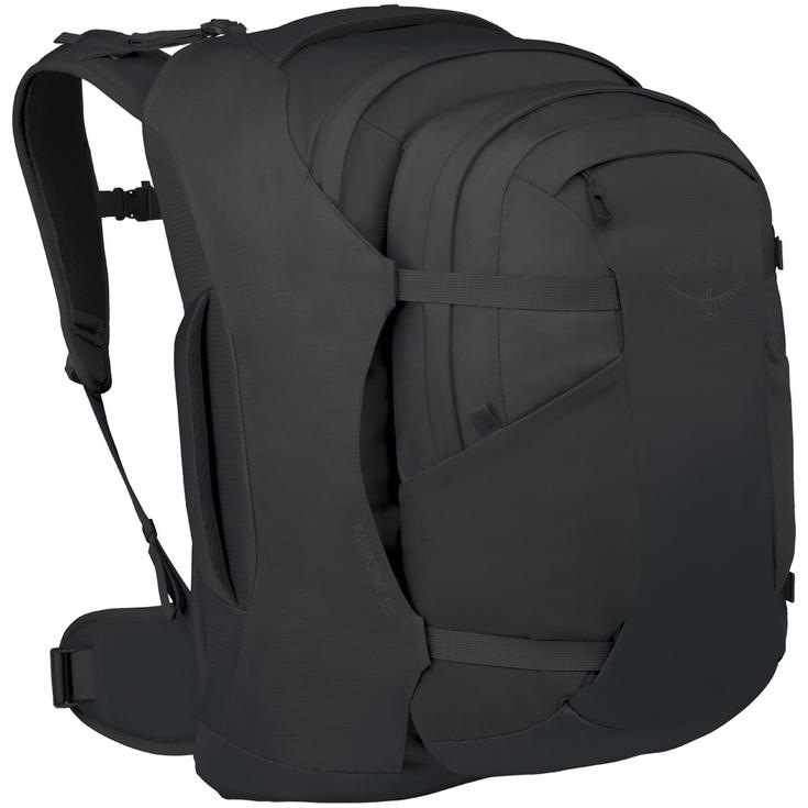 Osprey Sac de voyage Farpoint 55 Travel Pack Black Présentation