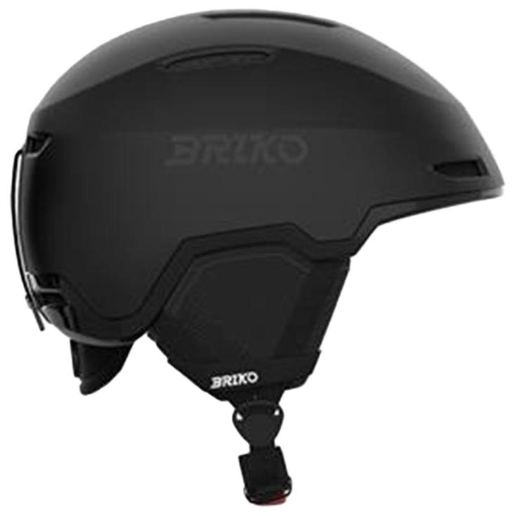Briko Casque Yuki Matt Shiny Black Présentation