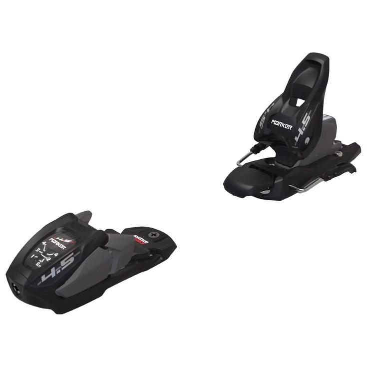 Marker Fix Ski 4.5 85mm Black Anthracite Présentation