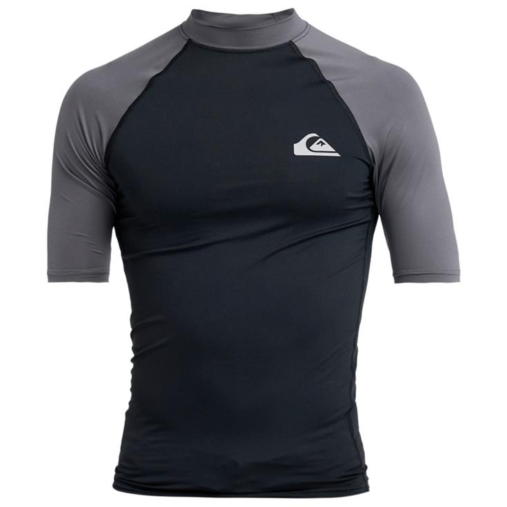 Quiksilver Top Manches Courtes Everyday UPF 50+ SS Black Iron Gate 