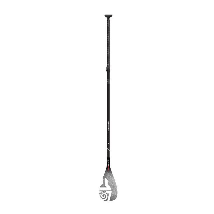 Starboard Pagaie Sup Enduro Tiki Tech Hybrid Carbon S35 2021 - Gray - 3 parties - Pale Taille M Présentation