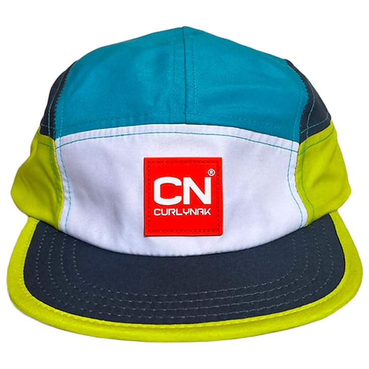 Curlynak Casquettes 5 Pans Blue Green Présentation