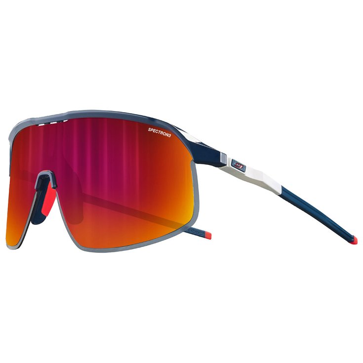 Julbo Lunettes de soleil Density Mat Bleu Blanc Rouge Spectron 3 Présentation
