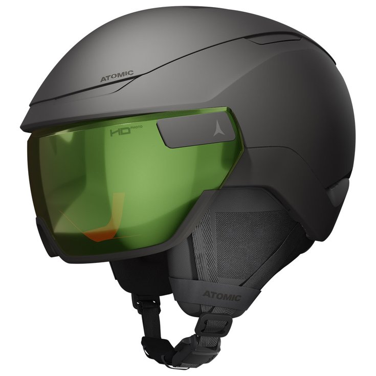 Atomic Casque visière Revent Gt Amid Visor Hd Photo Black Green Gold Présentation