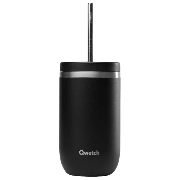 Qwetch Mug Cold Cup 470 ml Matt Noir Présentation