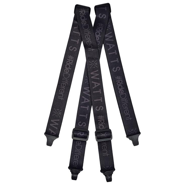 Watts Bretelles Xkitt Removable Suspenders Full Black Présentation