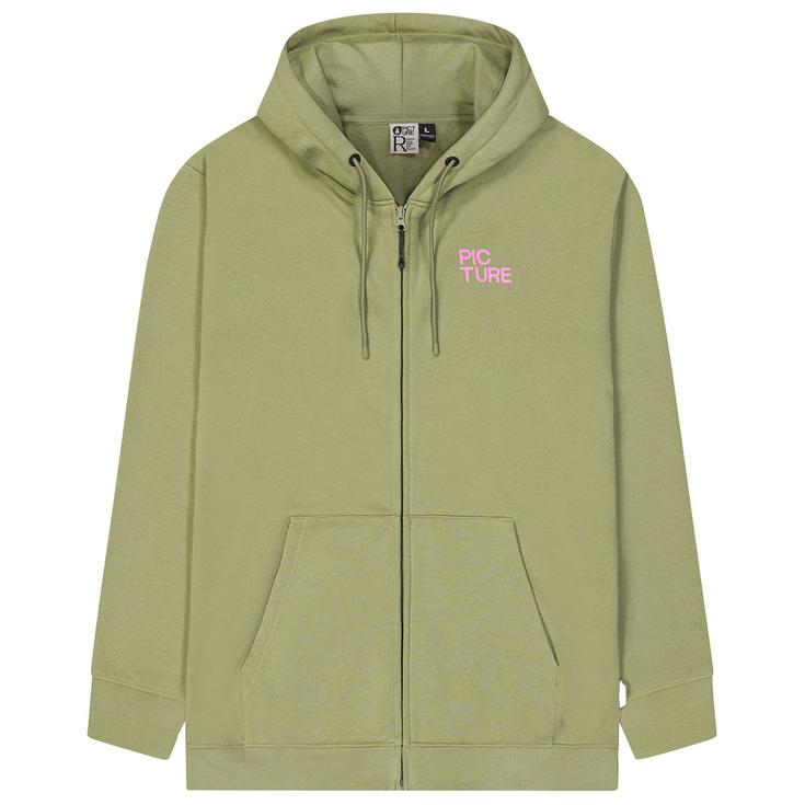 Picture Sweat Endako Zip Aloe Présentation