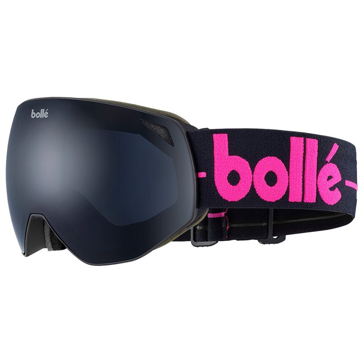 Bolle Masque de Ski Torus Black Heritage Matte Volt Black Présentation