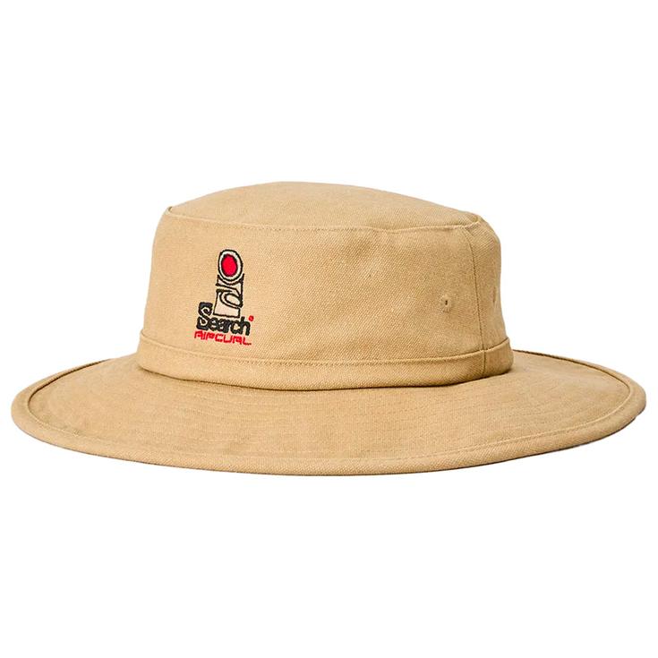 Rip Curl Bob Search Canvas Wide Brim Hat Khaki Présentation