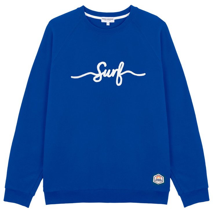 French Disorder Sweat Clyde Surf Tricotin Royal Blue Présentation