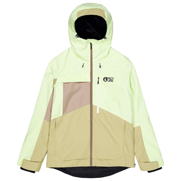 Picture Blouson Ski Seen Lime Cream Hemp Roebuck Présentation