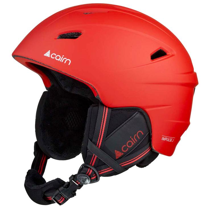 Cairn Casque Impulse Junior Mat Blood Orange Présentation
