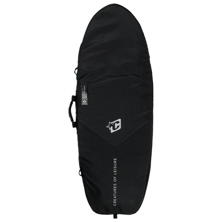 Creatures Housse planche wing Foil Day Use Dt2.0 Black Silver Côté
