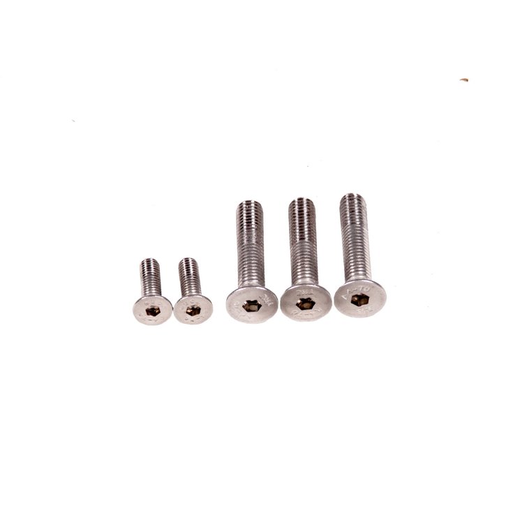 Fanatic Visserie Foil Set de vis pour Aero Wing - Pour Wing Set 1750/300 Dos
