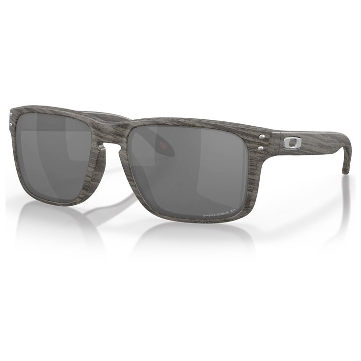 Oakley Lunettes de soleil Holbrook Woodgrain Prizm Black Polarized Présentation