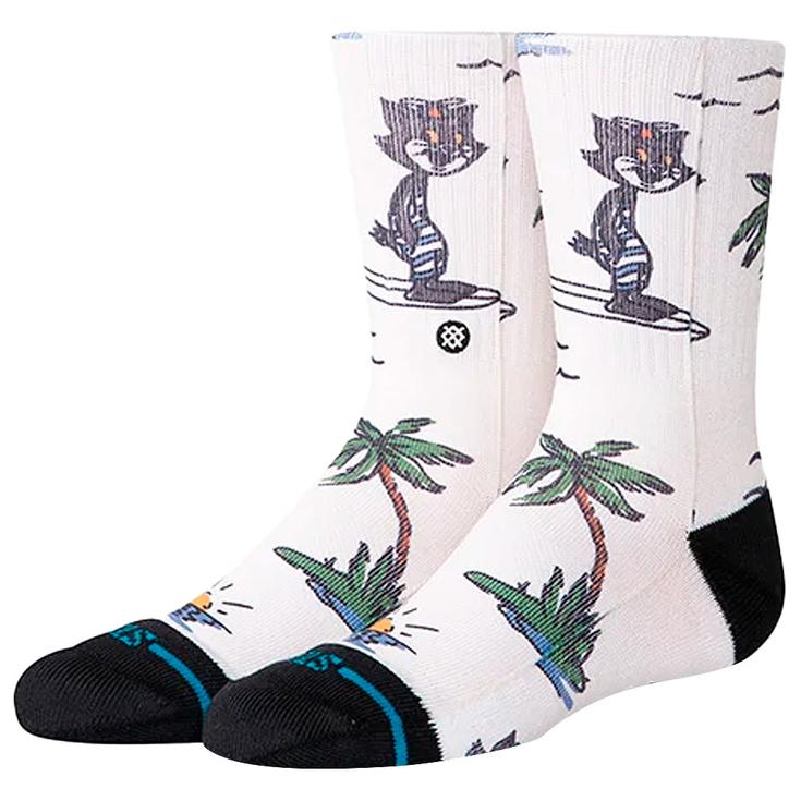 Stance Chaussettes Kids Socks Kool Kats Crew Canvas Présentation