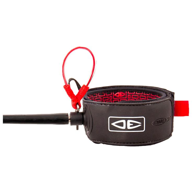 Ocean And Earth Leash Surf Big Wave One XT Black Présentation