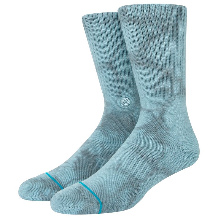 Stance Chaussettes Icon Socks Light Blue Présentation