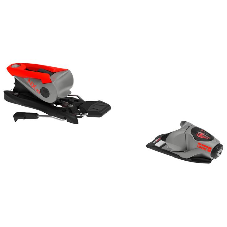 Look Fix Ski Nx 10 Gw B73 Silver Red Présentation