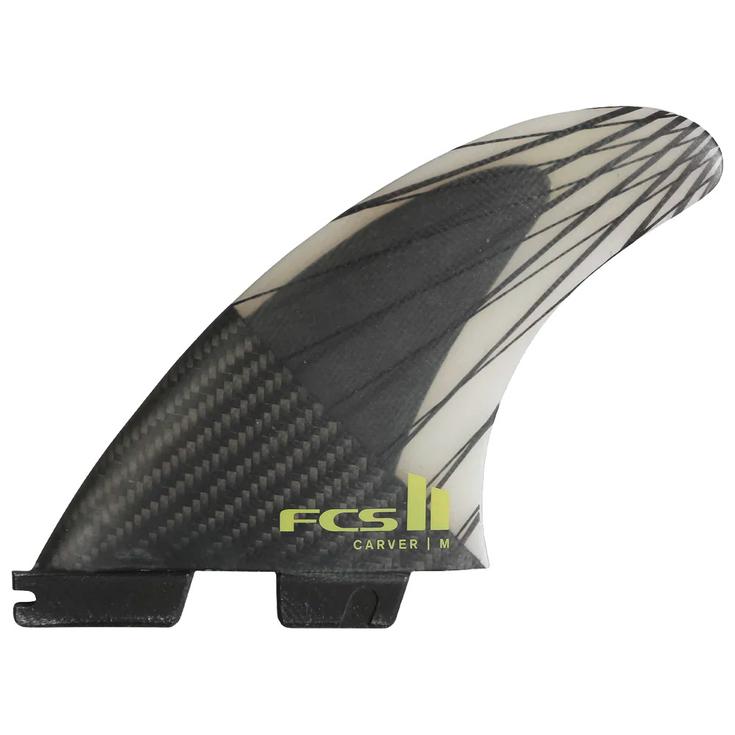 Fcs Ailerons Surf II Carver Performance Core Carbone Eucalyptus Présentation