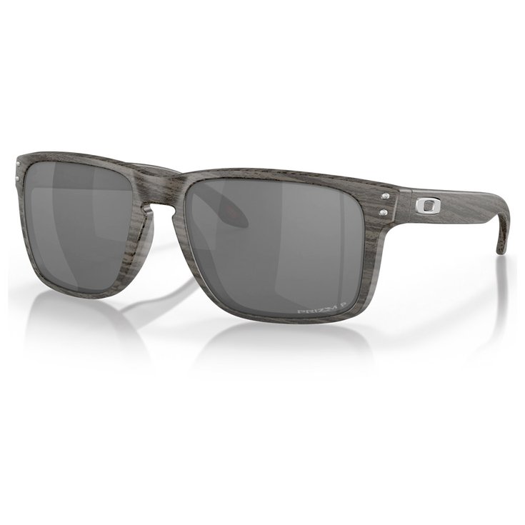 Oakley Lunettes de soleil Holbrook XL Woodgrain Prizm Black Polarized Présentation