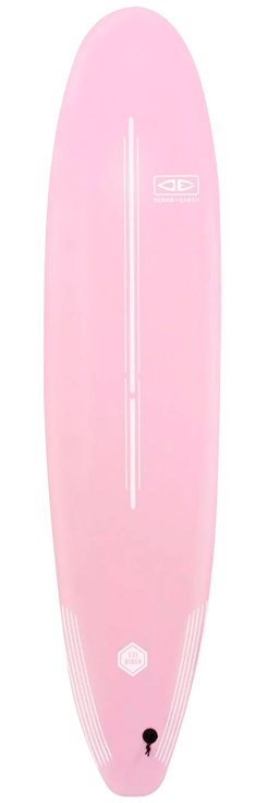 Ocean And Earth Board de Surf Softboard Ezi-Rider Pastel Pink Dos
