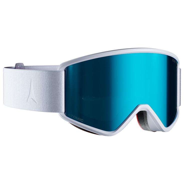 Atomic Masque de Ski Savor L Stereo White Blue Présentation