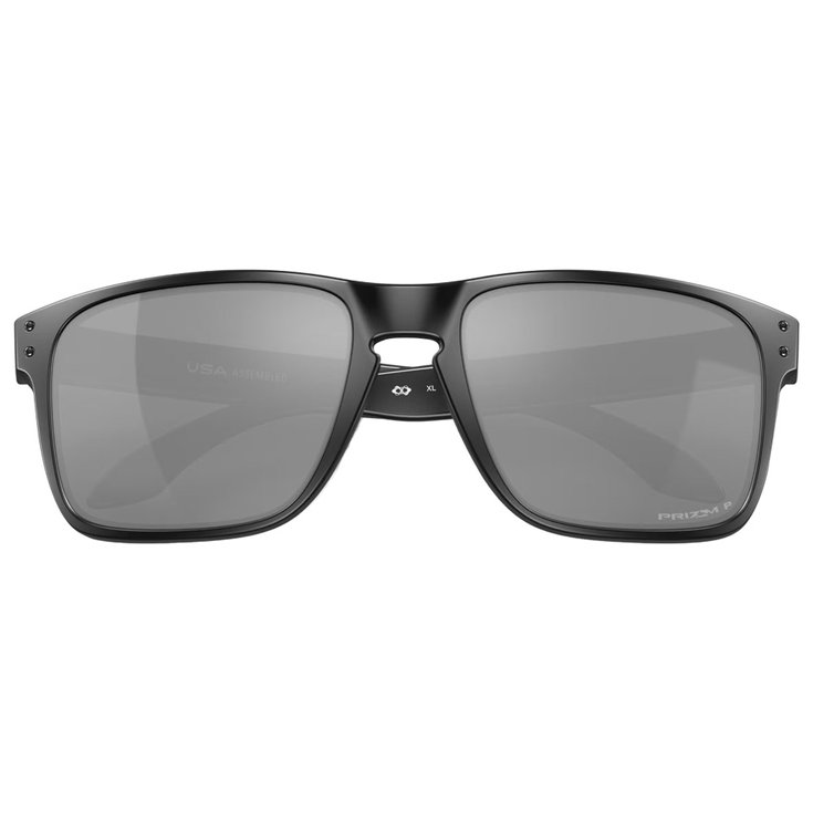 Oakley Lunettes de soleil Holbrook XL Matte Black Prizm Black Polarized Devant