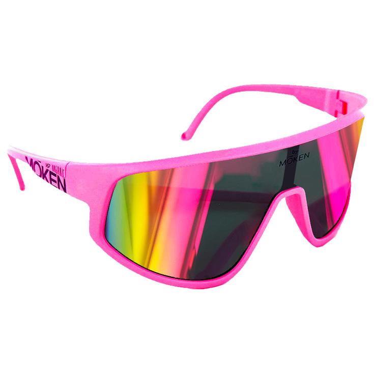 Moken Vision Lunettes de soleil Rockett Pink Purple Polarized Présentation