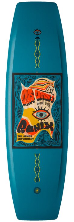 Ronix Wakeboard Atmos - Spine Flex - Psychedel Ic Blue Présentation