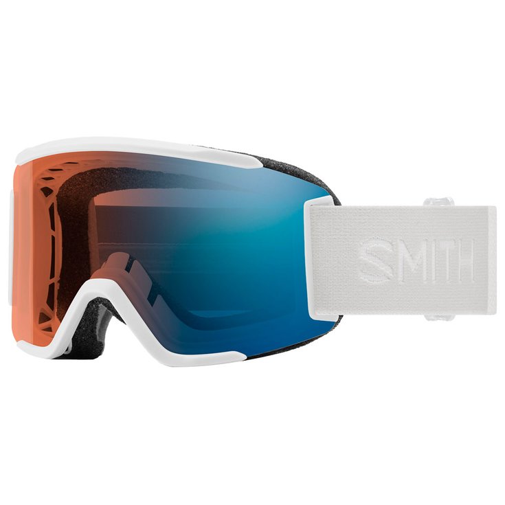 Smith Masque de Ski Squad S White Vapor Chromapop Pro Photochromic Blue Mirror Présentation