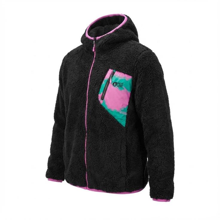 Picture Polaire Izimo Full Zip Fleece Black Présentation