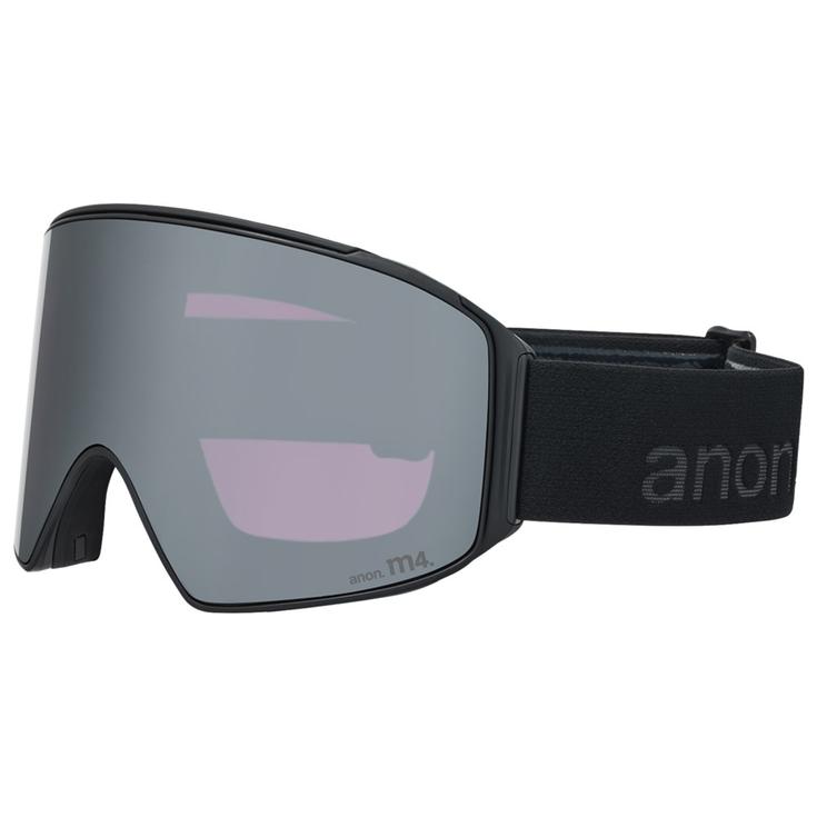 Anon Masque de Ski M4 Cylindrical MFI Smoke Perceive Sunny Onyx + Perceive Variable Violet Présentation